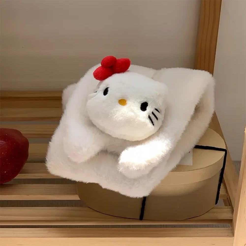 Sanrio hello kitty winter fur scarf